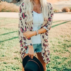Kate Leopard Cardigan